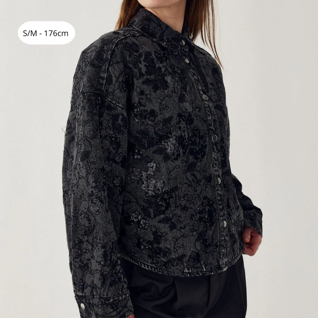 Noella Lirinnah Shirt Grey Wash
