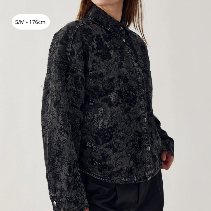 Noella Lirinnah Shirt Grey Wash