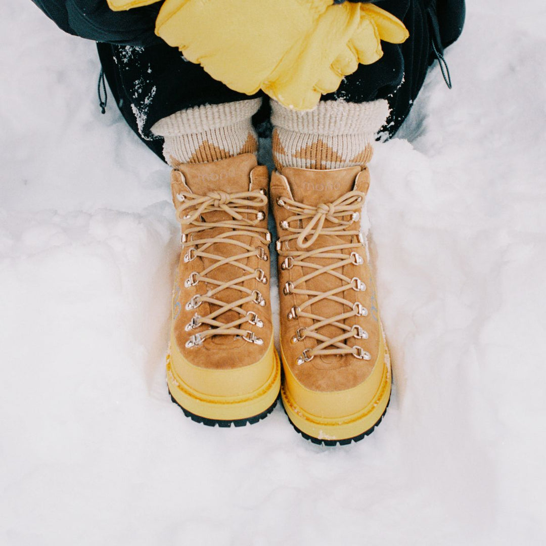 Mono Vidda Shearling Cognac Yellow W