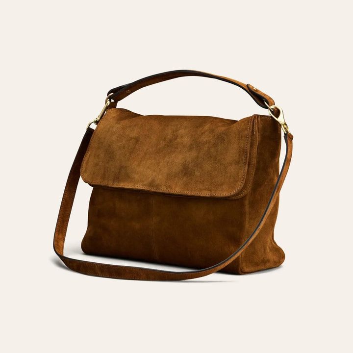 Cala Jade Mabi Camel Suede Gold