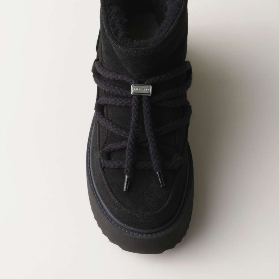 Inuikii Classic Low Platform Black W