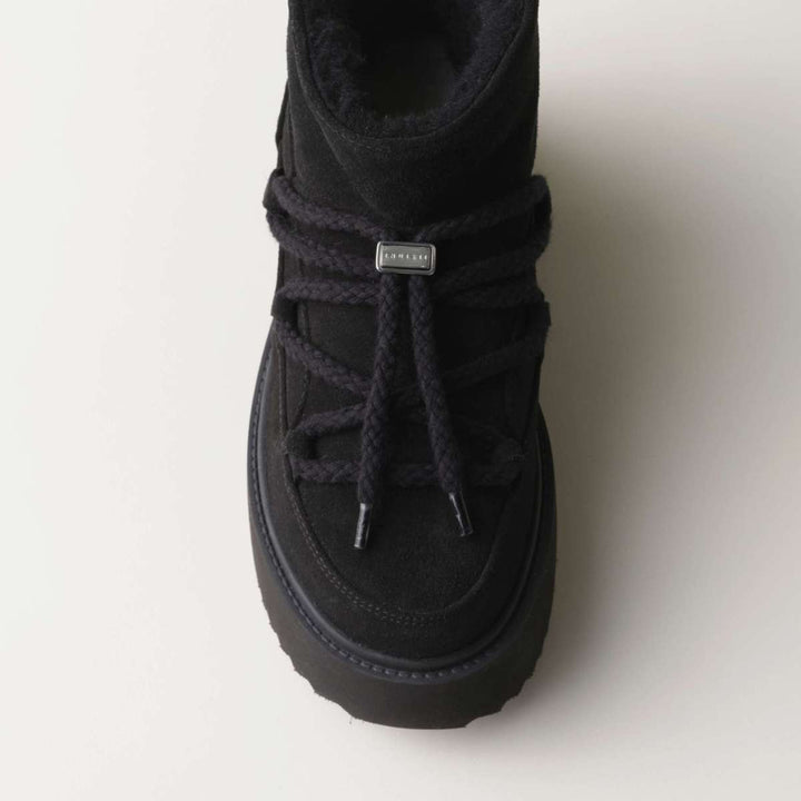 Inuikii Classic Low Platform Black W