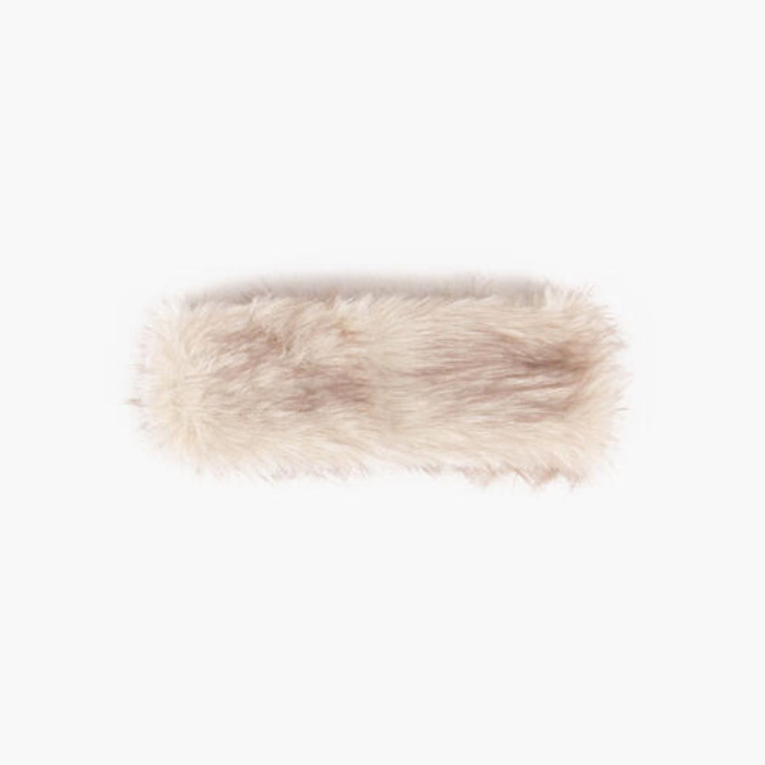 NOHR Renee Pannebånd Fuskepels Beige