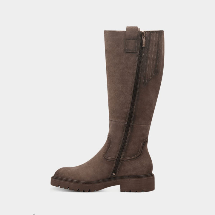 Tamaris Knehøy Boots Taupe W