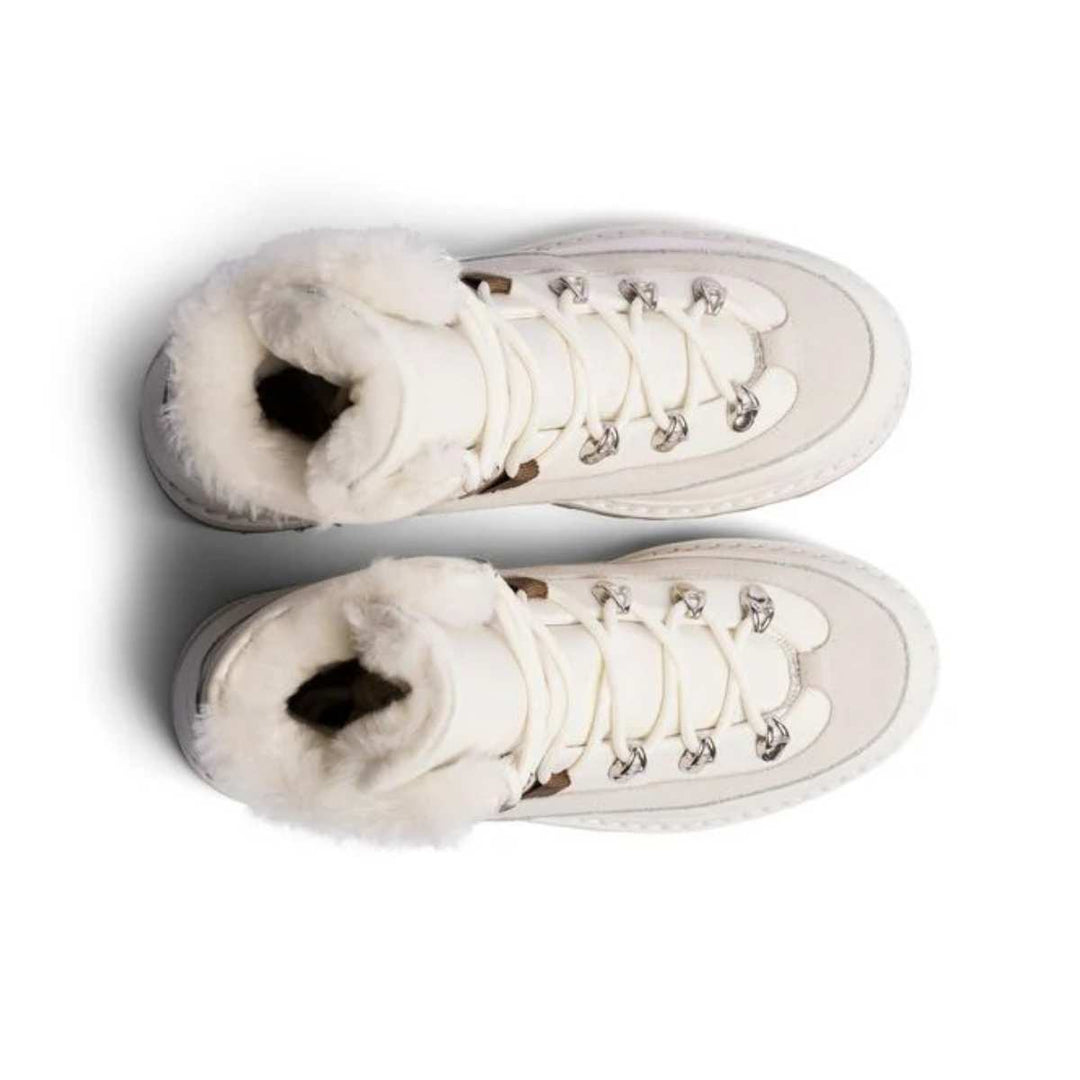 Mono Tag Cap Leather/Suede White W