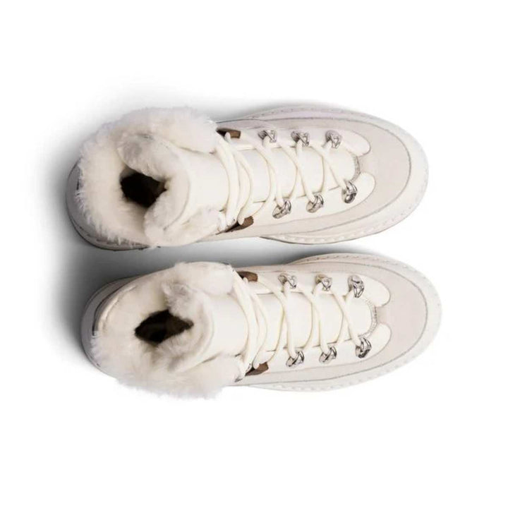 Mono Tag Cap Leather/Suede White W