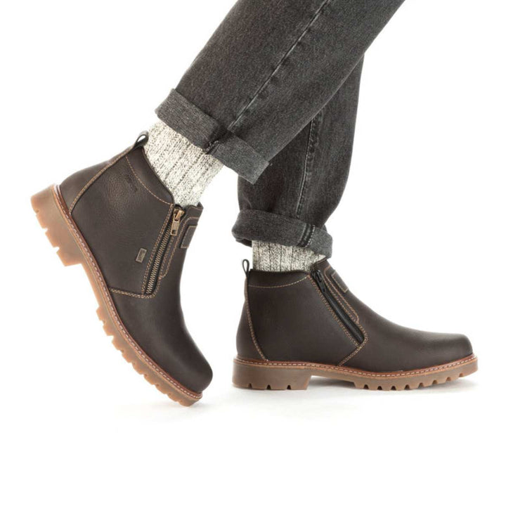 Rieker Tex Vintersko m/Lammeull Brun M