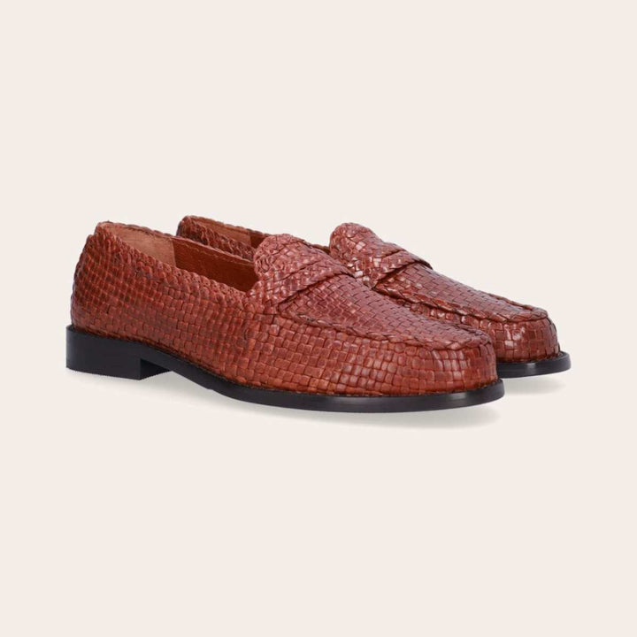 Billie Bi Mokasin Cognac Nappa