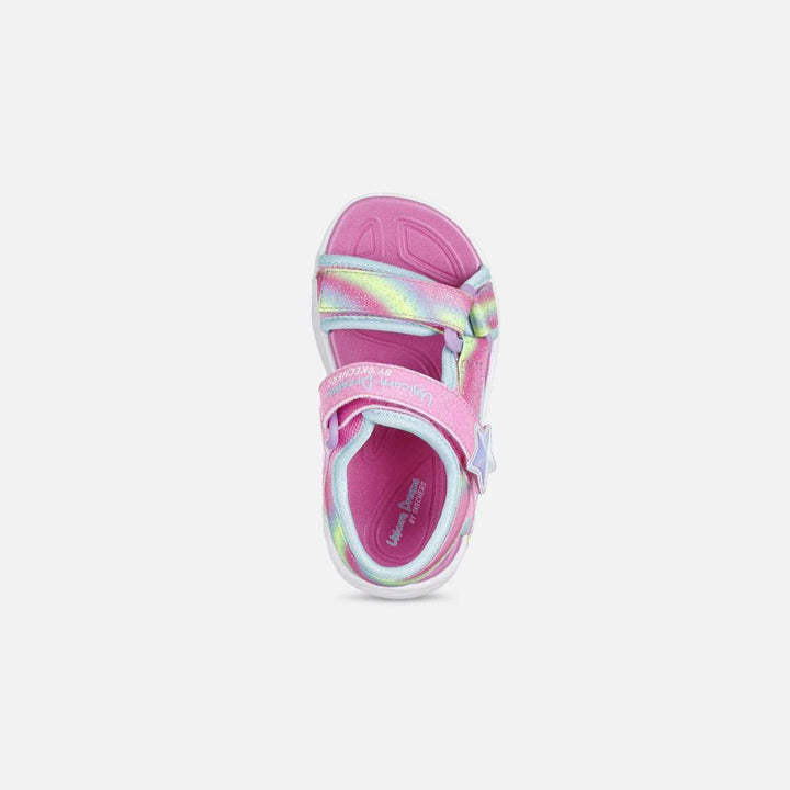 Skechers S-Lights Unicorn Dreams Sandal Pink/Multi B
