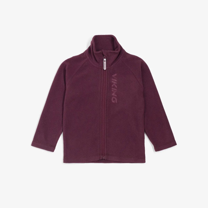 Viking Playtime Fleece Jacket Warm Plum