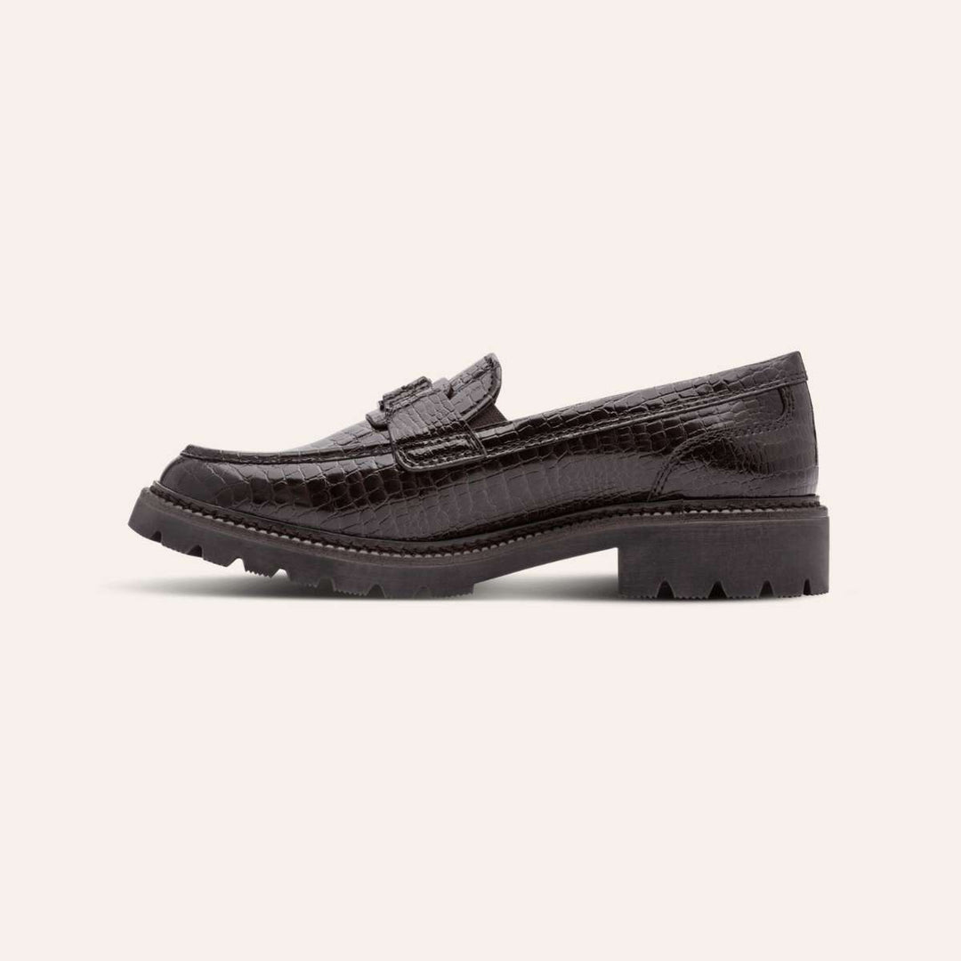 Tamaris Slipper Mocca Croco W