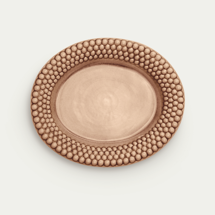 Mateus Bubbles Tallerk 35x30cm Cinnamon