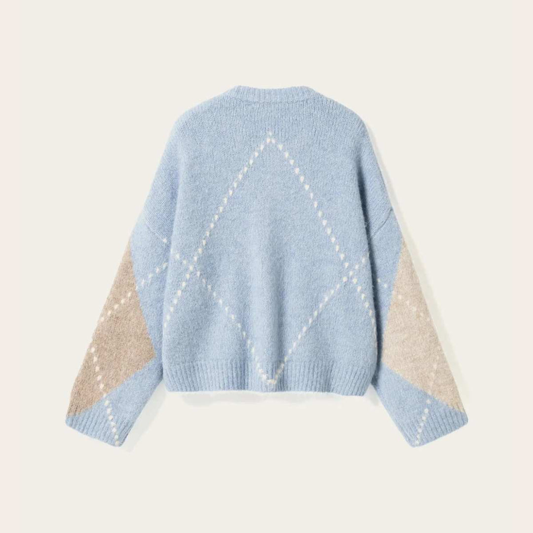Noella Lai Knit Sky Blue Mix