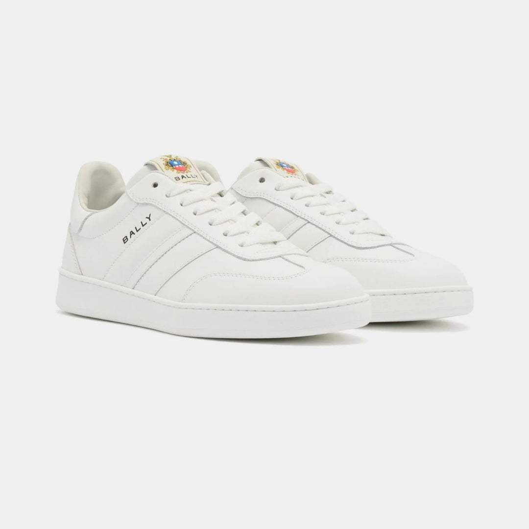 Bally Retro Crest Sneaker White Leather M