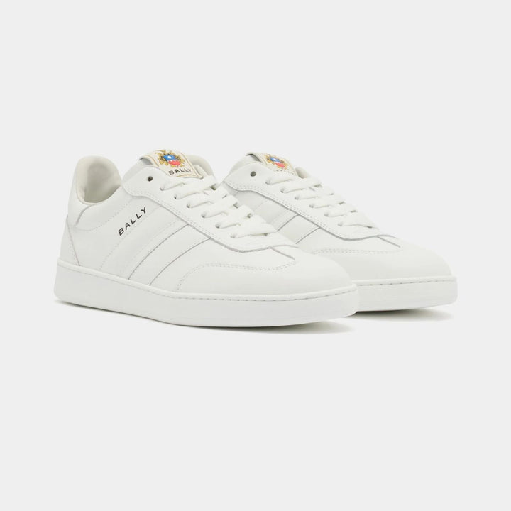 Bally Retro Crest Sneaker White Leather M