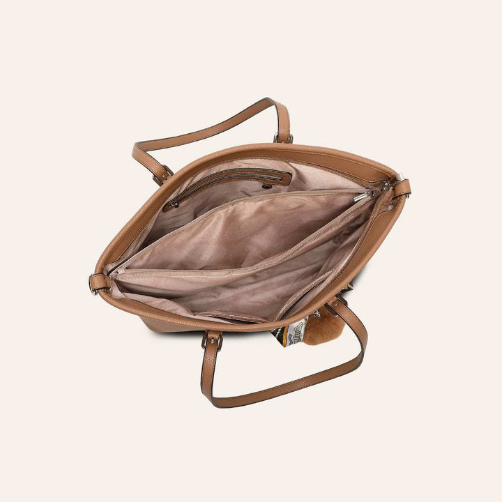 Puccini Tote Bag Anna Camel