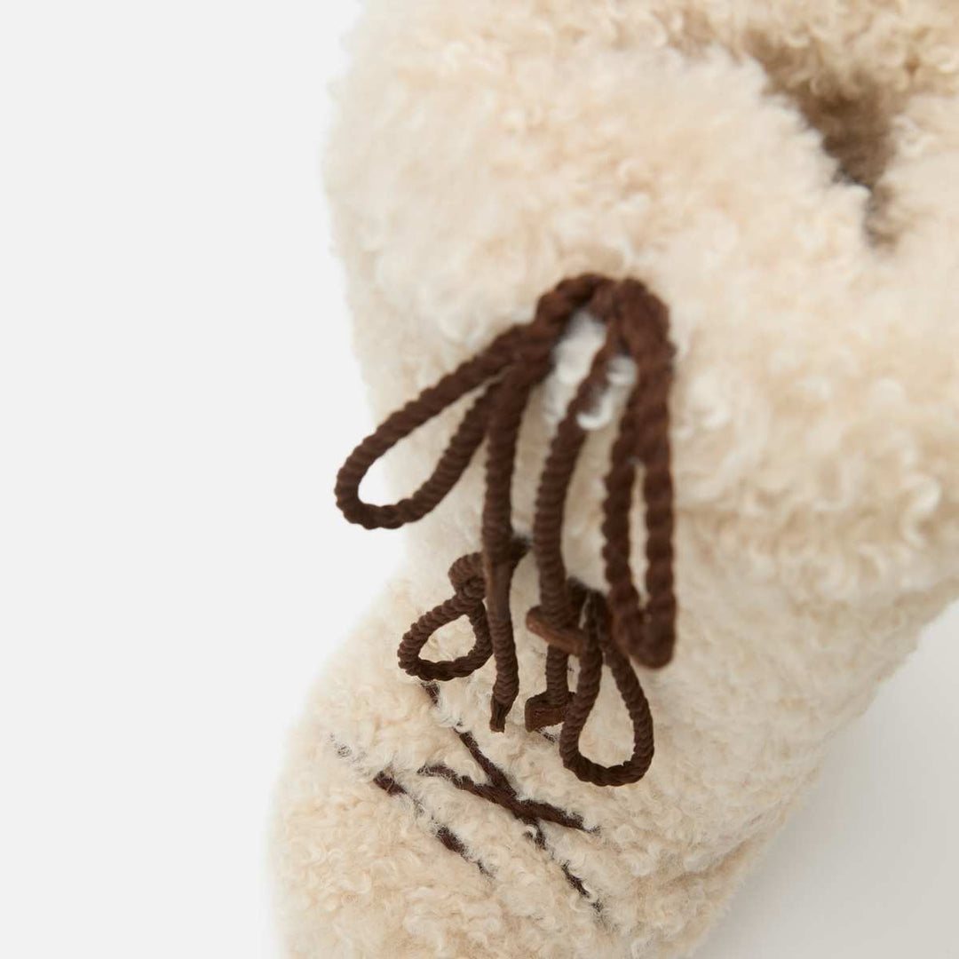 Moon Boots Icon Curly Extra Ecru