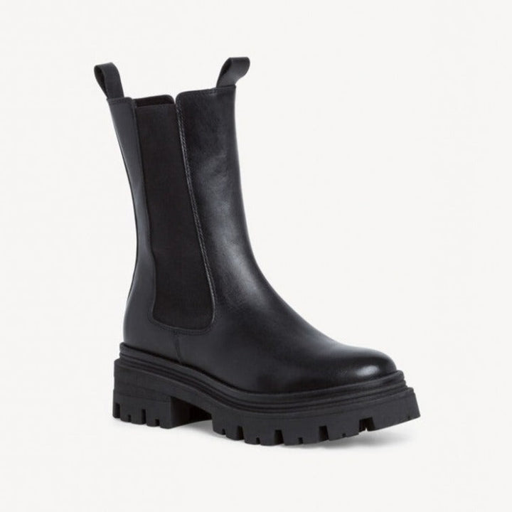 Tamaris Boots Skinn Svart W