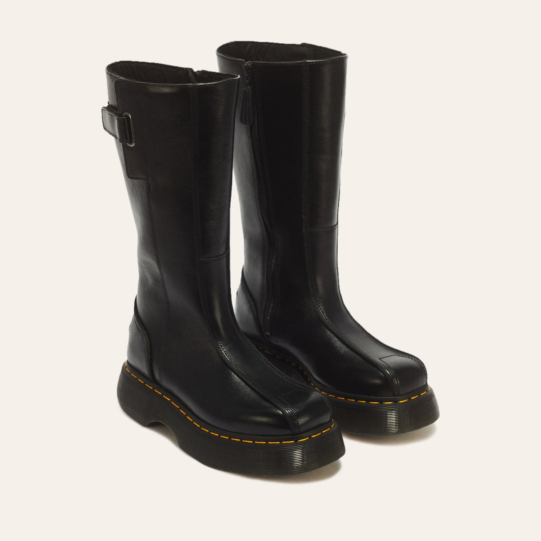 Dr. Martens Buzz HI Milled Gloss Black W