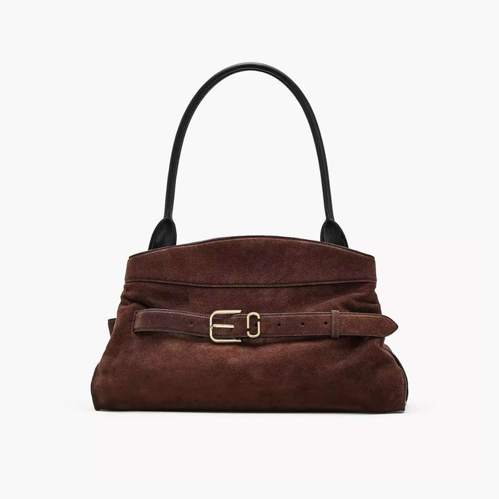Marc Jacobs The Satchel Suede Dark Brown