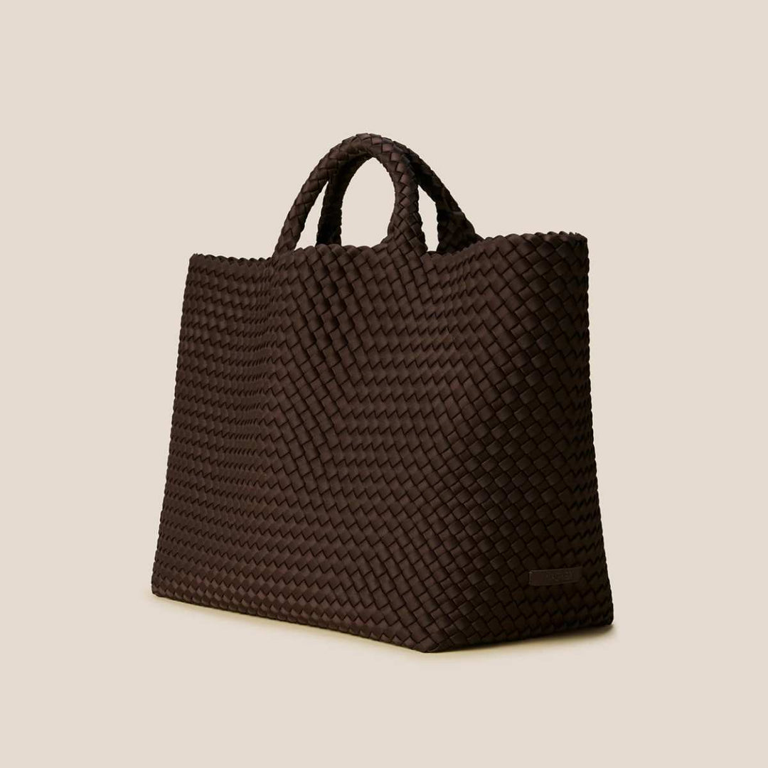 Naghedi St Barths Large Tote Chocolate