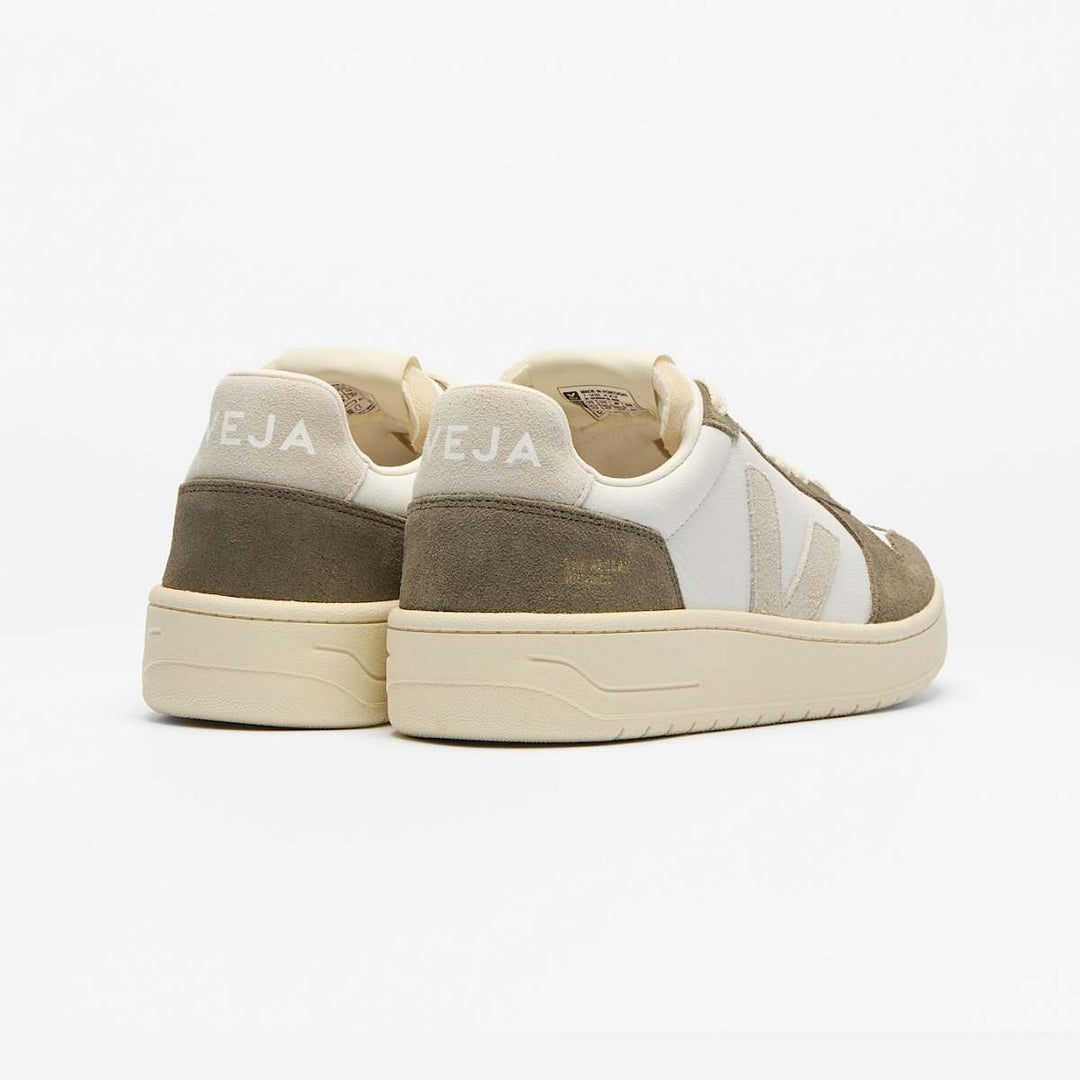 Veja V-82 Leather White Natural Kaki M