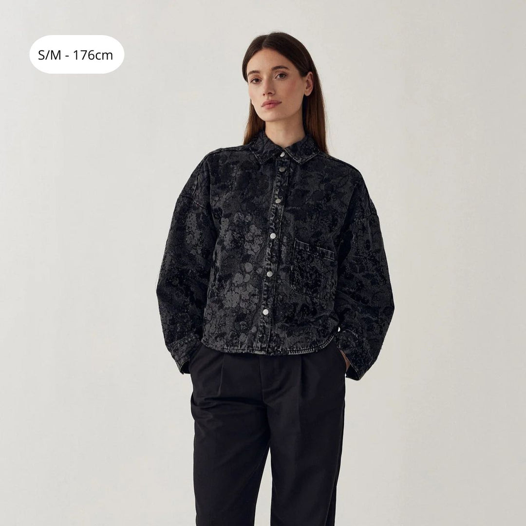 Noella Lirinnah Shirt Grey Wash