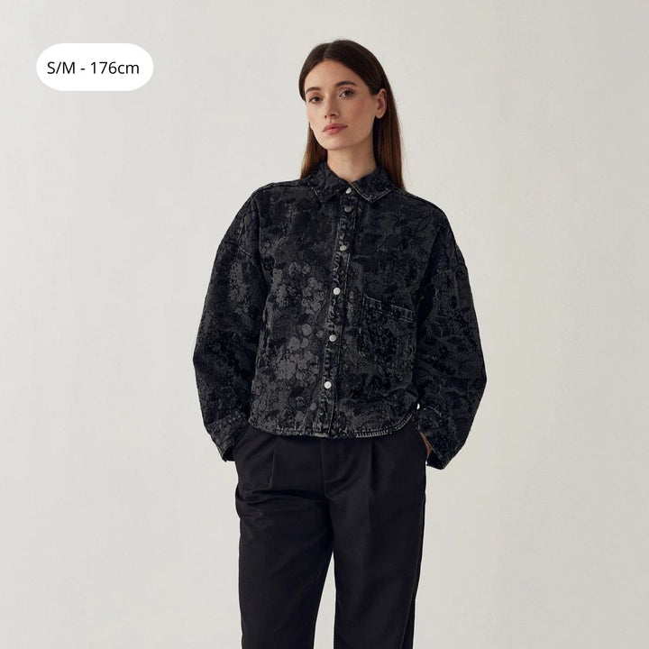 Noella Lirinnah Shirt Grey Wash
