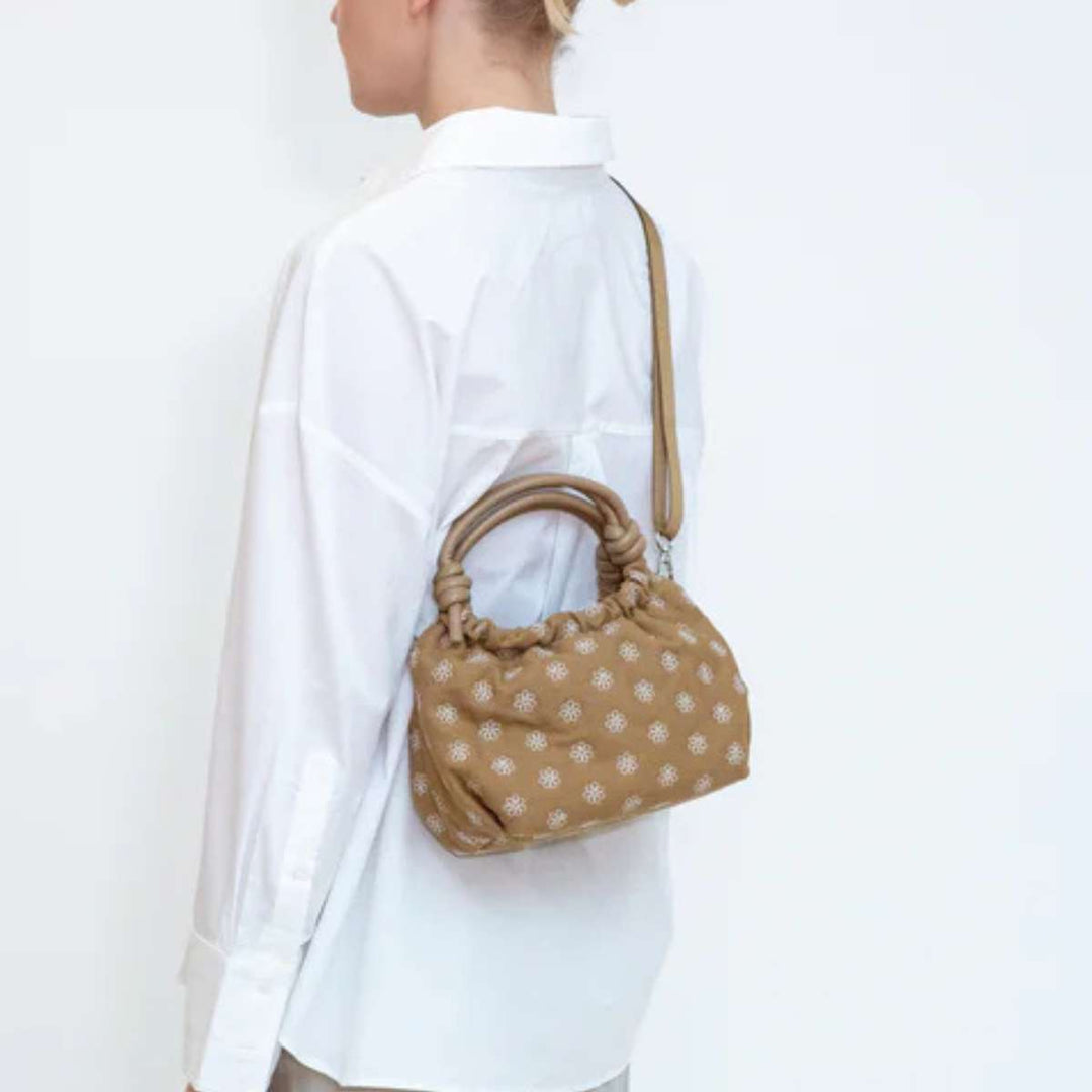 Hvisk Jolly Canvas Embriodery Ash Brown