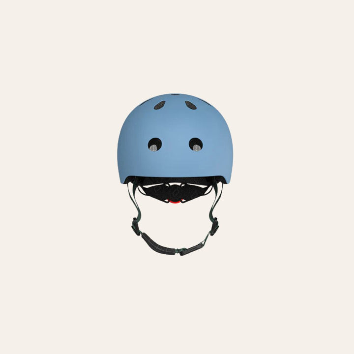 Sykkelhjelm 45-51cm m/LED Steel Scoot&Ride