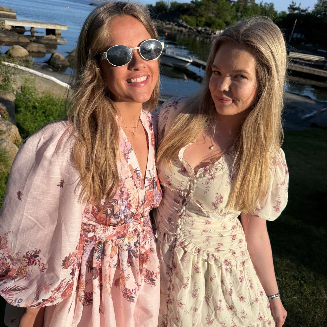 From Paris With Love Fleur Dress Rose