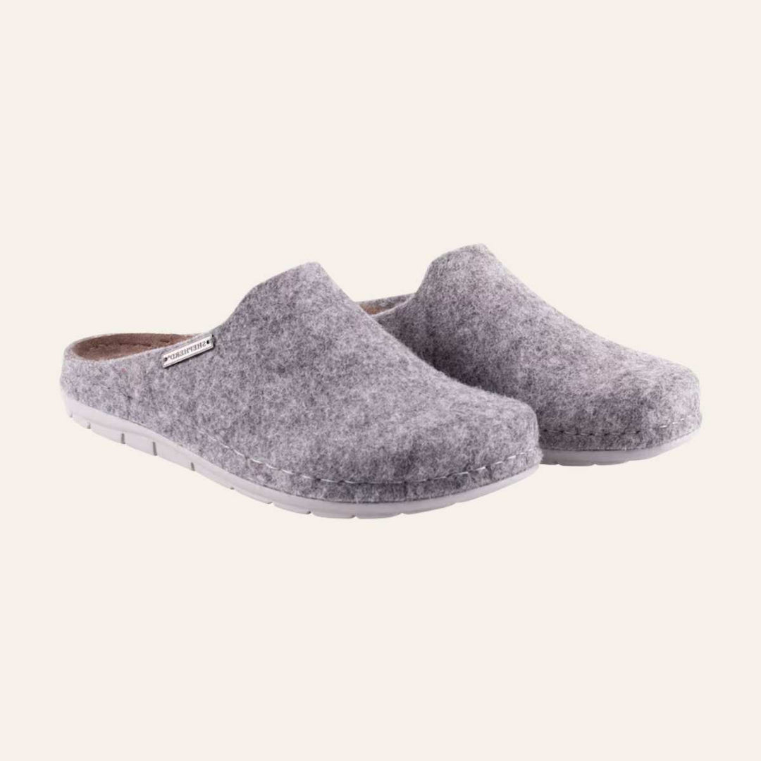 Shepherd Annsofie Tøffel Grå W