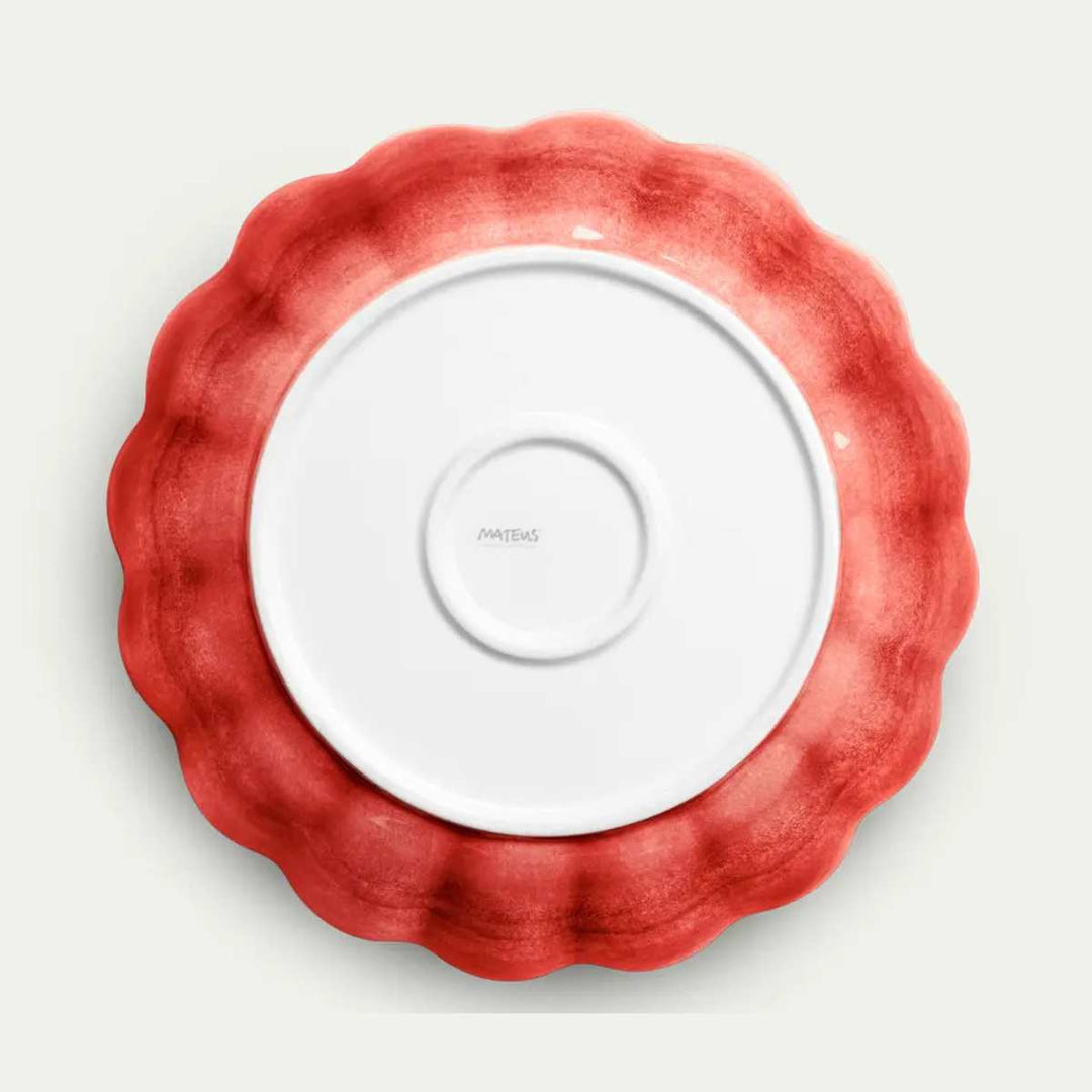 Mateus Oyster 31cm/220cl  Red Painted