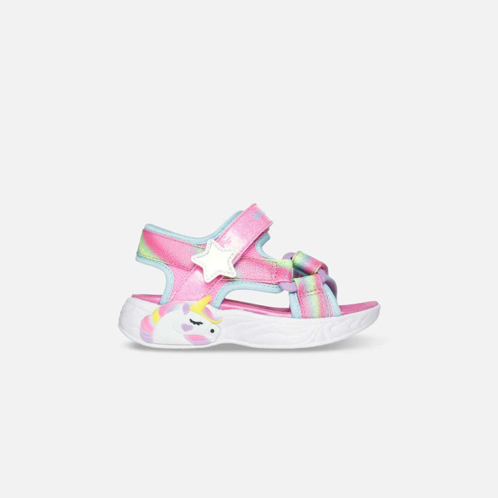Skechers S-Lights Unicorn Dreams Sandal Pink/Multi B