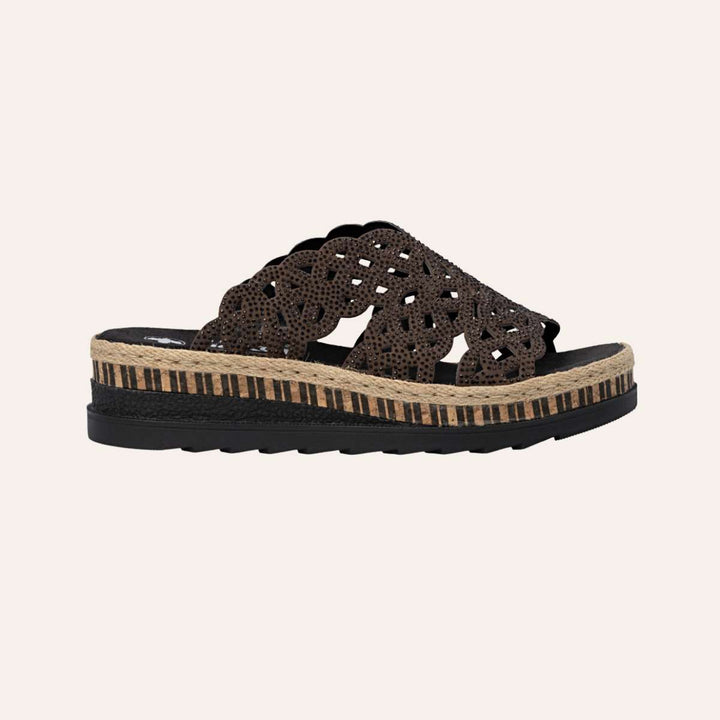 Rieker Slip-in Sandal Sherry W