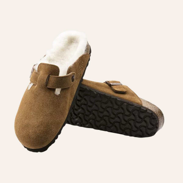 Birkenstock Tøfler Smal Boston Mink W