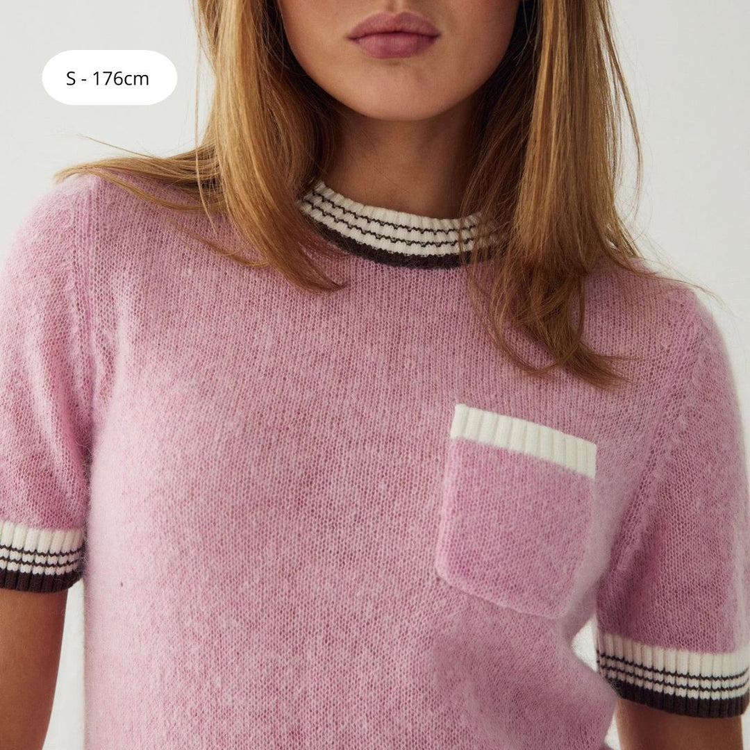 Noella Marthy Knit Blush Brown
