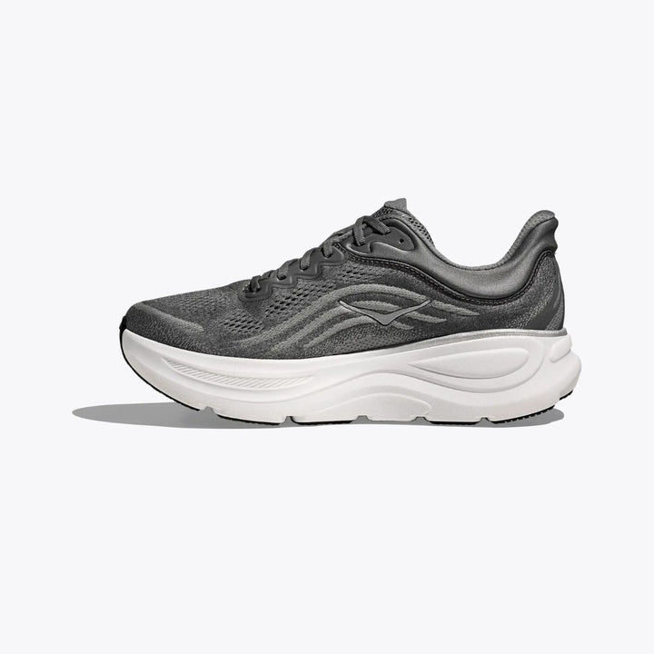 HOKA Bondi 9 Black / River Rock Grey M