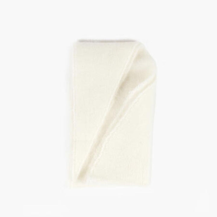 Nohr Gabriella Mohair Scarf Triangle Offwhite