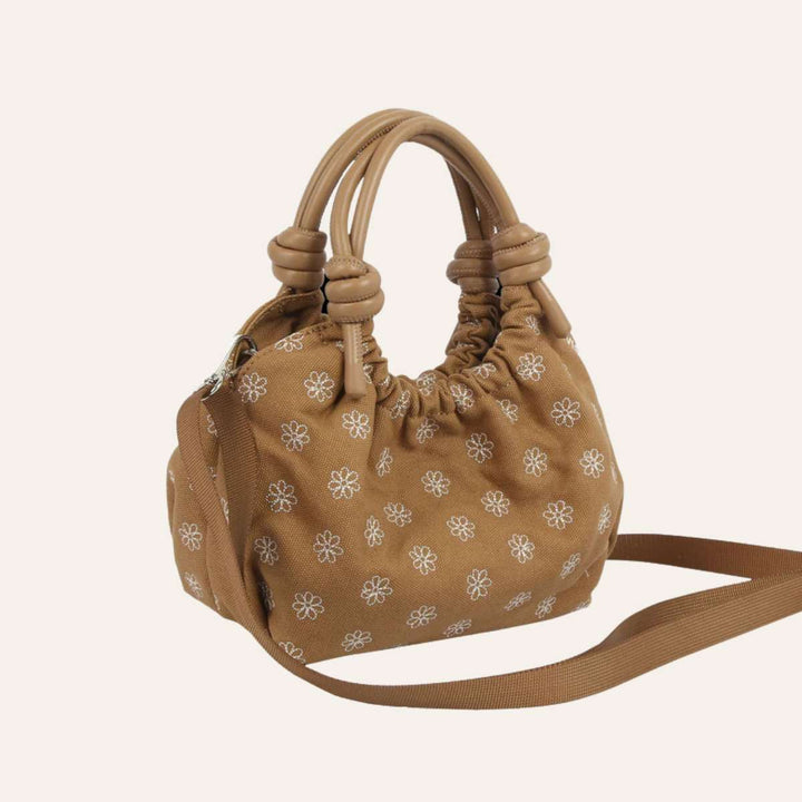 Hvisk Jolly Canvas Embriodery Ash Brown