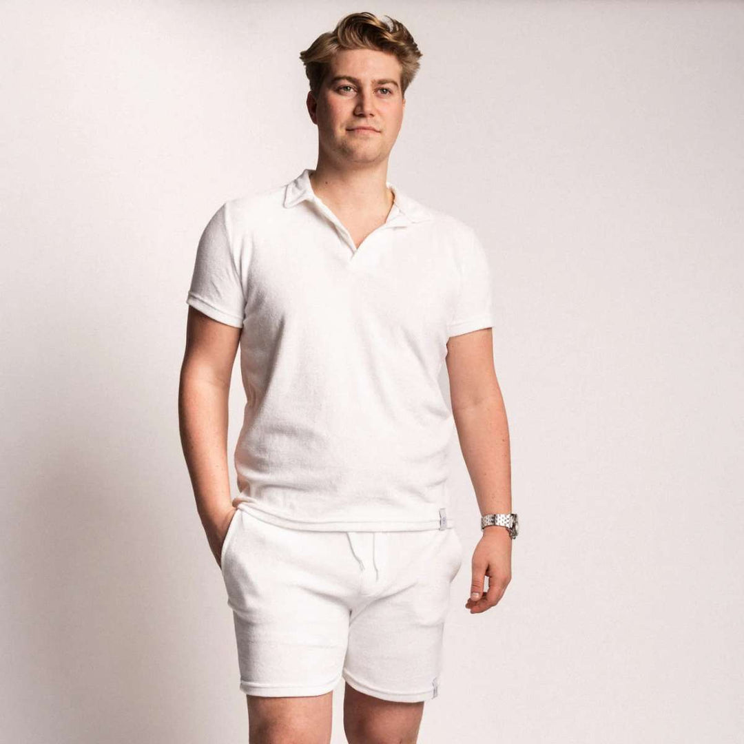 Monel Marius Terry Polo White
