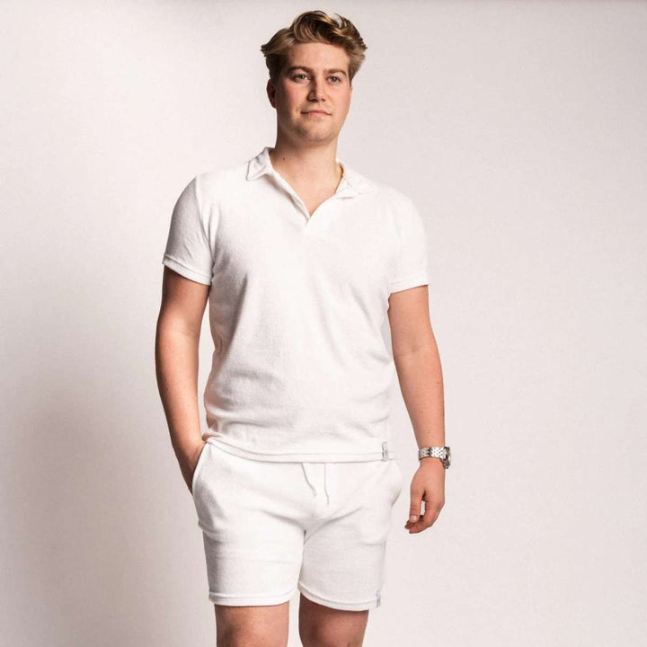 Monel Marius Terry Polo White
