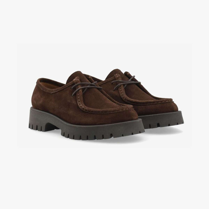 Bianco Bialeo Moc Toe Shoe Suede W
