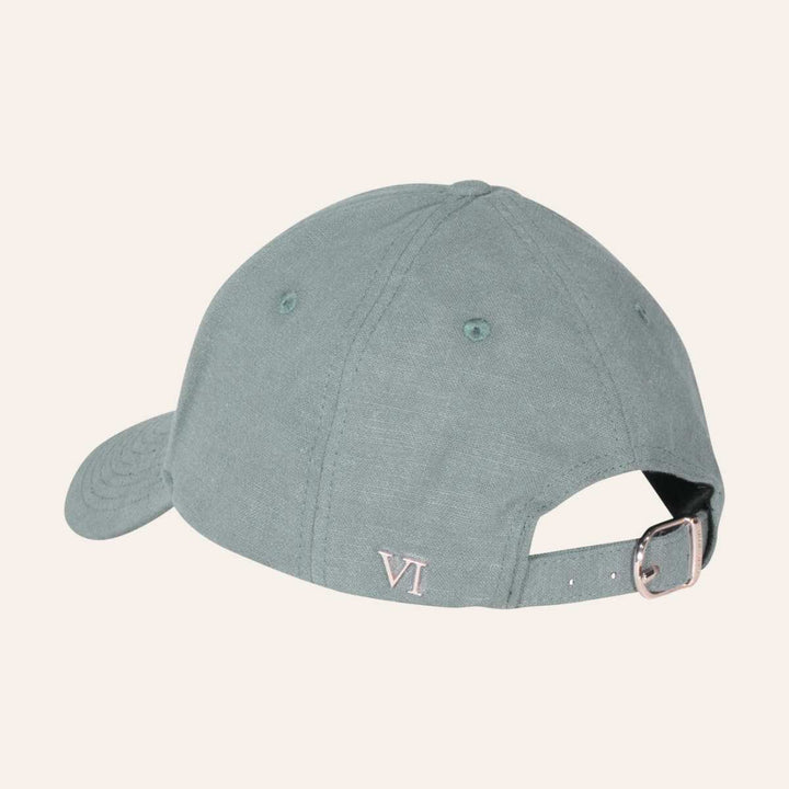 Don Sixs Linen Caps Positano Green