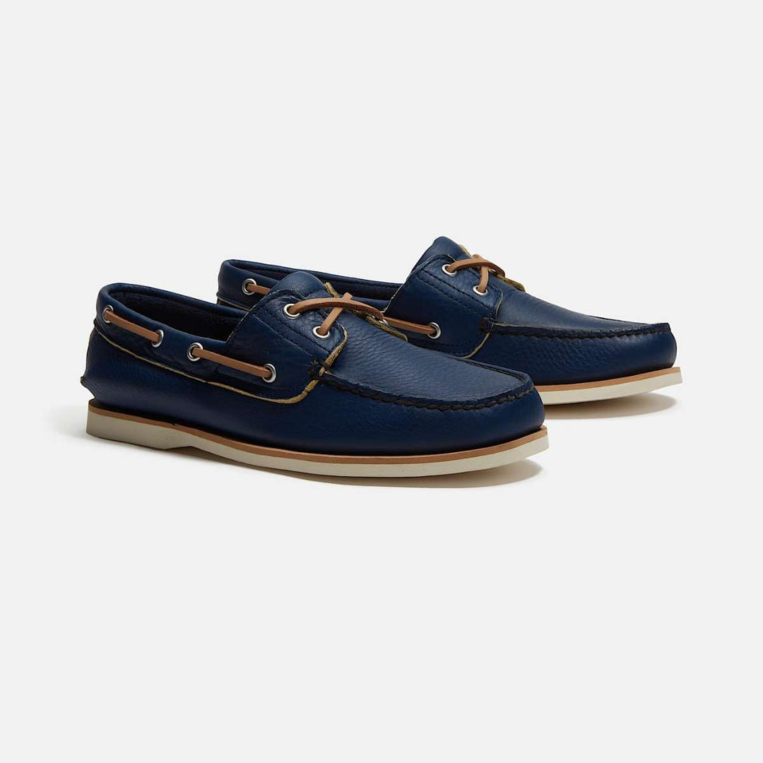 Timberland Classic Boat Shoe Dark Blue Full Grain M