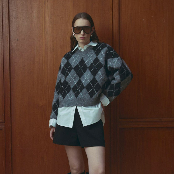 Noella N-LAI KNIT Black Grey Mix