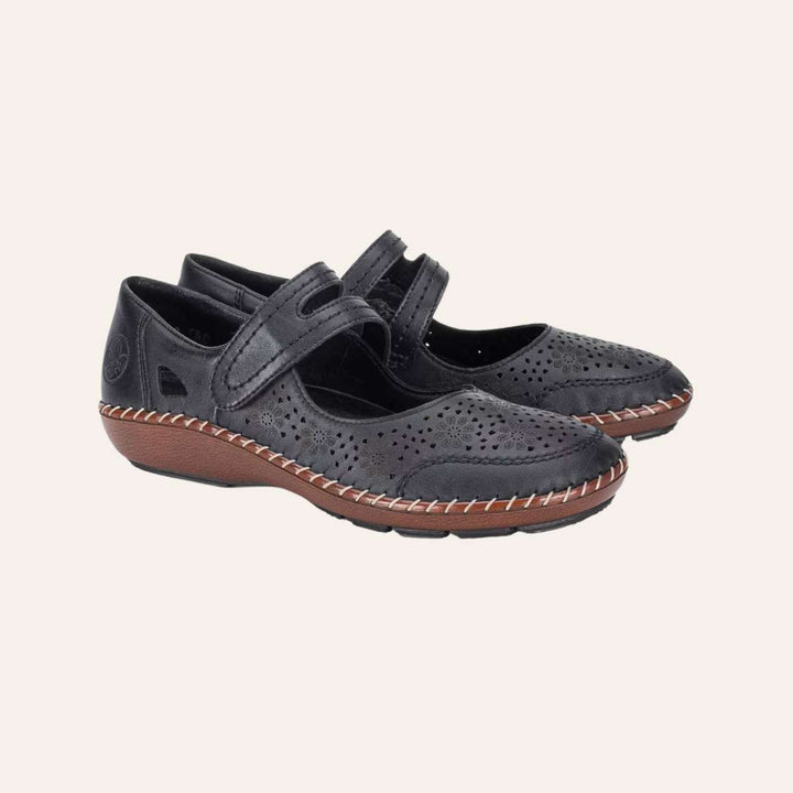 Rieker Sandal Svart W