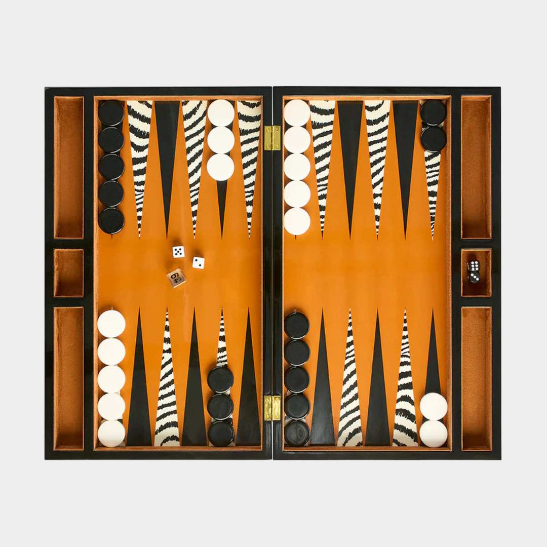 Jonathan Adler Zebra Backgammon - spill fra Jonathan Adler, bilde 2