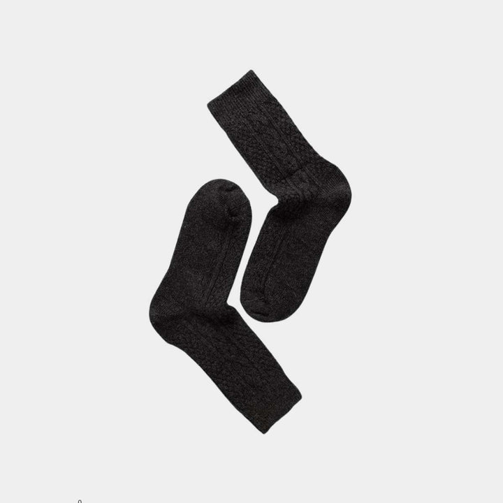 Note Woman Ullsokker Antracite 36-41