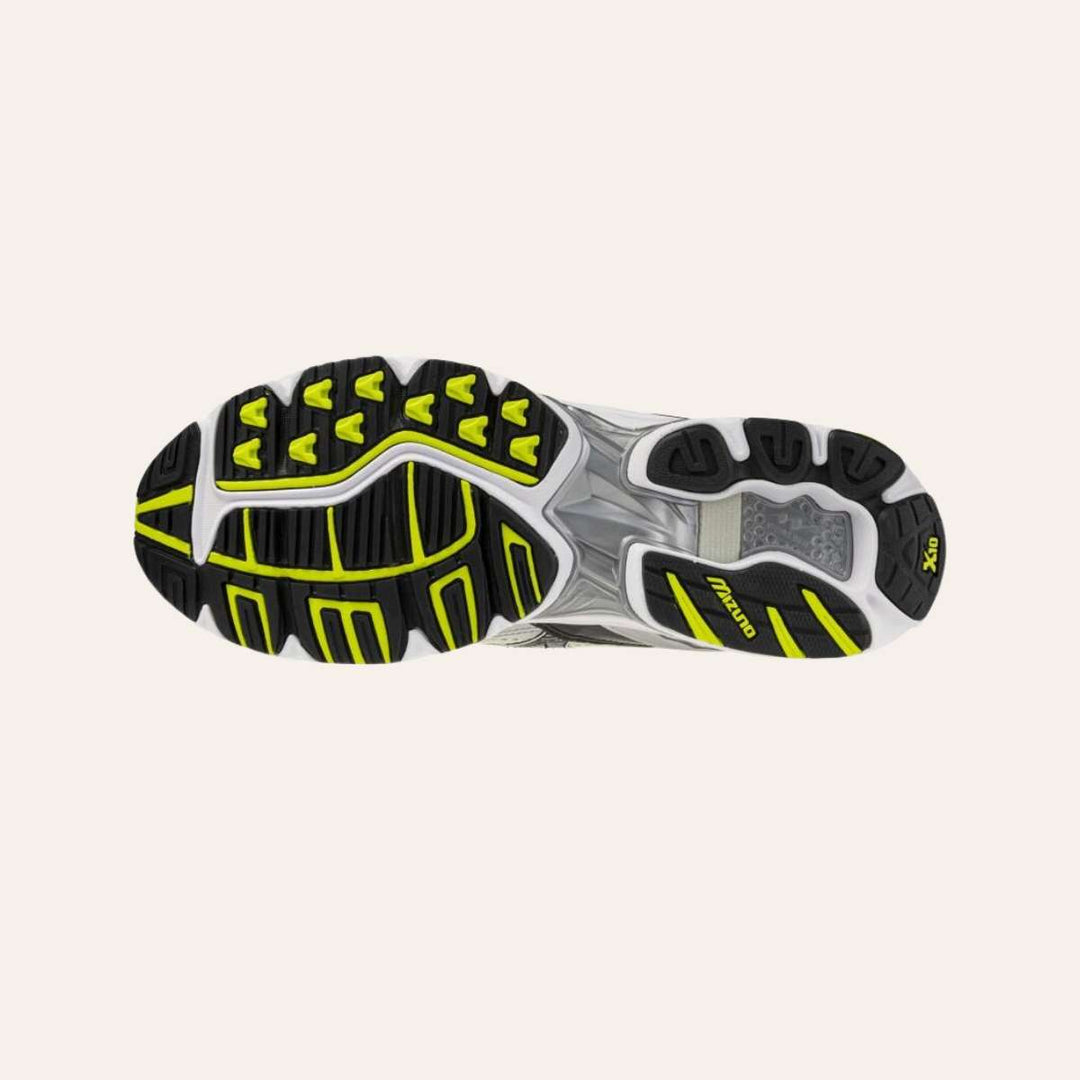 Mizuno Wave Rider 10 Snow White/Black/Sylvan Green W